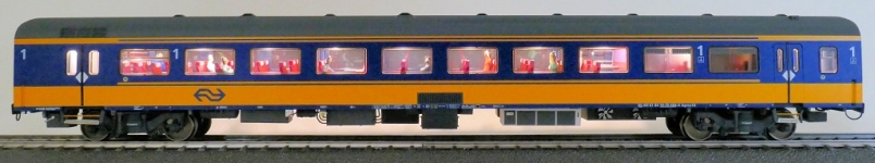 Exact-Train EX11151 - H0 - Personenwagen ICRm Apmez10 Amsterdam-Breda, NS, Ep. VI